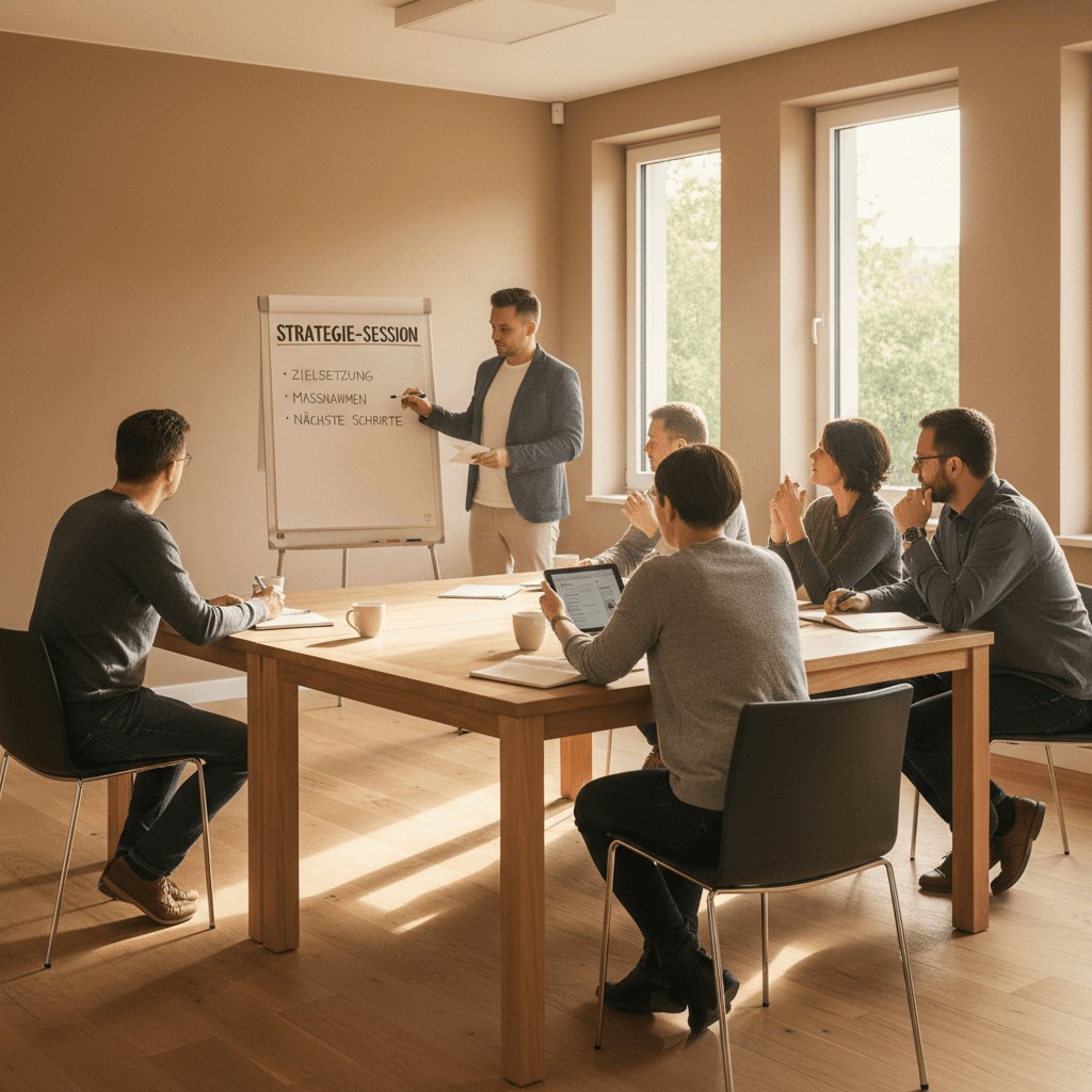 Strategieworkshop mit Unternehmensteam